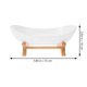 thumbnail image 2 of 1 Set Beautiful Oval Plastic Fruit Plate Dessert Plate Snack Plate Candy Storage, 2 of 4