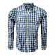 thumbnail image 1 of Camisa Manga Larga Cuadros Hombre Slim Fit Caballero, 1 of 7