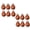 12pcs, variant on Lynono Co.,Ltd Simulated Pear Model Decoration Natural Looking Fruit Shaped Decorative Item Great For Parties And Interior