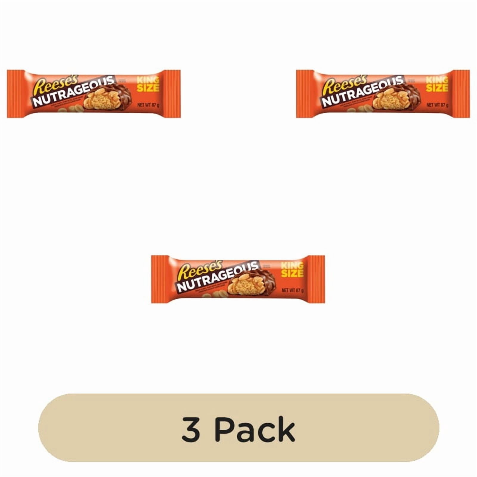 Hershey's Reese's Nutrageous KingSize 87g, British Import (Pack of 3)