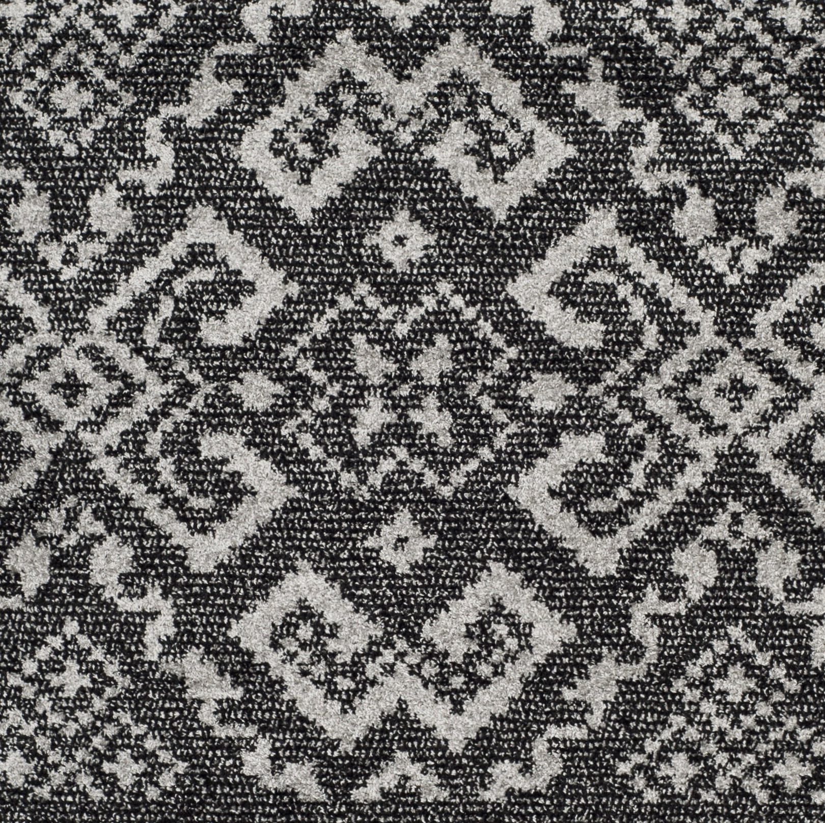 SAFAVIEH Adirondack Zachary Southwestern Runner Rug, Silver/Black, 2'6" x 22'