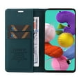 thumbnail image 2 of Wallet Case for Samsung Galaxy A53 5G, Business Style PU Leather Magnetic Adsorption Flip Folio Cover with Kickstand Card Slots Cash Holder Soft Silicone Shockproof Protective Case,Blue, 2 of 8