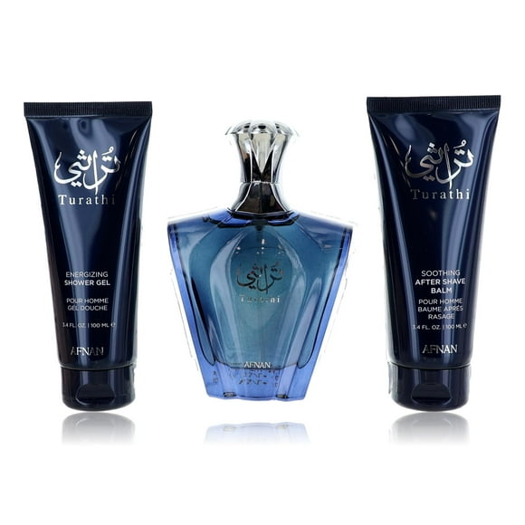 Set Afnan Turathi Blue 3Pzs