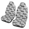 thumbnail image 2 of Haiem Gray Tractor Printed Car Seat Covers Set of 2, Universal Fit Car Seat Covers,Protective Seat Covers,Comfortable Car Seat Covers, Easy Installation Seat Covers, 2 of 9