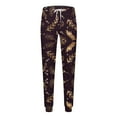 thumbnail image 4 of jsaierl Mens Sweatpants Drawstring Snowflake Graphic Funny Jogger Pant Christmas Running Workout Trouser Holiday Slim Fit Pants, 4 of 5