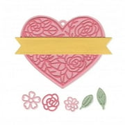 Sizzix Thinlits Die Set 10PK Heart Tag by Katelyn Lizardi
