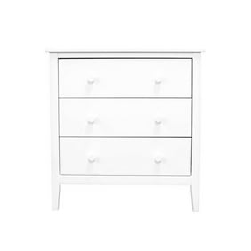 Adeptus Solid Wood Easy Pieces 3 Drawer Chest - White