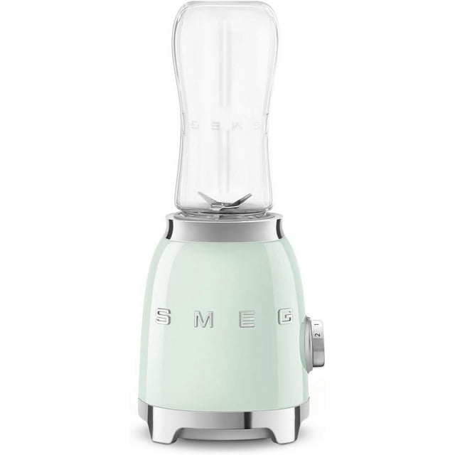 SMEG Mélangeur Personnel Rétro / avec 2 Bouteilles - PBF01PGUS - Vert Pastel