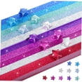 thumbnail image 5 of Raindrops 1040Pcs Glitter Origami Star Paper For Craft Enthusiasts Shimmering Design, 5 of 8