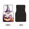 thumbnail image 2 of Balery Halloween Gnome With Pumpkins Juego de 4 Alfombrillas para Auto, Revestimientos de Caucho Resistente, Diseño Antideslizante, 2 of 7