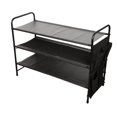 thumbnail image 4 of Lipstore Shoe Rack Shoe Organizer Portable Stackable Shoe Closet Boot Rack Shoe Stand for 3 Layer, 4 of 8