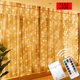 thumbnail image 2 of Guirnalda de luces LED con caja de batería, cortina de luces con control remoto, cadena de luces de hadas, decoración navideña para el hogar, vacaciones, lámpara de Año Nuevo, 2 of 5