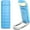 Sky Blue, variant on Ahosoon Reading Light Clip-on Reading Light on Book Light for Reading in Bed Rechargeable Light for Reading 3 color lights and 5 brightness adjustable Light