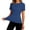 Blue_#01, variant on Sewkxo Women's Short Sleeve Workout Tops Quick Dry Athletic UPF50+ Sun Protection Shirts Gym Hiking Running Tops,Pink 3XL