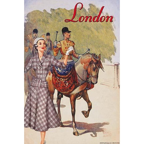 London Touring Suite- Fine Art Canvas Print (20" x 30")
