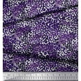thumbnail image 3 of Soimoi Blue Cotton Duck Fabric Leopard Animal Skin Decor Fabric Printed Yard 42 Inch Wide, 3 of 3