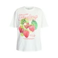 thumbnail image 4 of No Boundaries Washed Graphic Boyfriend Tee, Women's XXS-XXL, 4 of 5