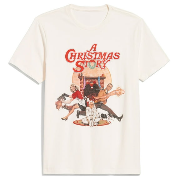 A Christmas Story T-Shirt Men's Movie Poster Designed Adult Novelty Tee
