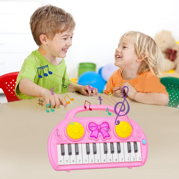 Iumwxz Flash Deals Kids Keyboard Piano,Portable Electronic Piano for Kids,Digital Music Piano Keyboard Educational Toys for 3 4 5 6 7 8 Year Old Girls Boys (Black)