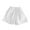 G145-White, variant on hengsof Girls' Summer Fashion Solid Color Shorts Loose Shorts Elastic Waist Wide Leg Pants Street Style Shorts