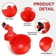 thumbnail image 5 of Xihbxyly Bebedero Automático para Pollos, Juego de 8 Piezas, Diseño a Prueba de Fugas, Fácil Instalación, Color Rojo Atractivo, Apto para Aves de Corral y Pájaros, Plástico Duradero, Tamaño 11,5 X 6,, 5 of 7