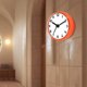 thumbnail image 5 of Reloj de baño moderno resistente al agua con ventosa para inodoros, cocinas y hogares. Naranja, 5 of 7