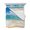 Multicolor, variant on Ocean Beach Twin Size Down Alternative Comforter, Lightweight Comforter Quilt Bedding Set with Pillow Shams Blue Sky Waves Sand Horizon Shore Summer All Seasons Bed Comforter Duvet Insert 68"x86"