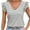 White, variant on Lumivie Plus Size Tops For Women 4X-5X Dressy Summer Tshirts Shirts For Women Graphic Women'S Blouses & Button-Down Shirts Cotton T Shirts For Women Cotton Ocean