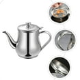 thumbnail image 2 of Kitchen Bacon Grease Container Metal Oil Pot Grease Can with Strainer Oil Container, 2 of 6