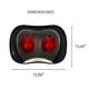 thumbnail image 2 of Cojín masajeador de cuerpo Shiatsu con calor relajante y vibración 3D shiatsu + Vibration, 2 of 5