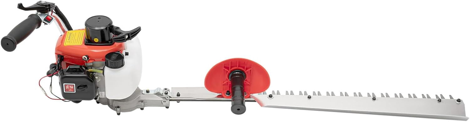 Miumaeov Hedge Trimmer 27.5" Saw Brush Cutter, 2-Stroke Gas Powered Hedge Trimming Tool, Single Blade Gardening Tools for Trimming Shrubs, Bushes, Lightweight
