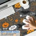 thumbnail image 2 of Long Mouse Pads for Desk,Gray Halloween Boo Icons Desk Mats on Top Of Desks, Desk Mouse Pad Extra Large with 3mm Non-Slip Base and Stitched Edge for Gaming,Office,Work,Home 47.3"x23.6", 2 of 6