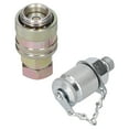 thumbnail image 1 of Noref Quick Coupling Connector, Steel Industrial Supplies, Corrosion Resistant Structure Lightweight Rust Resistant For Pressure Measuring Industry, 1 of 8
