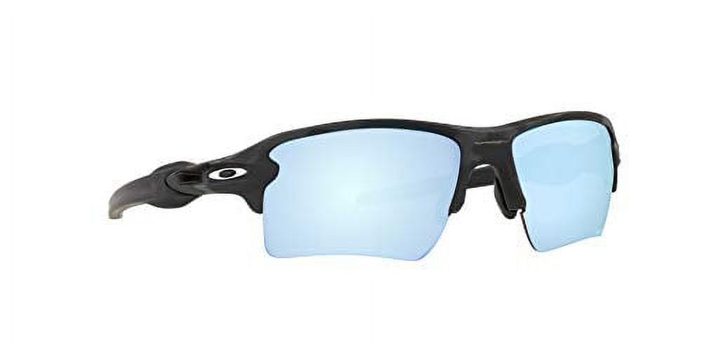 OO9188 Flak 2.0 XL Sunglasses, Matte Black Camo/Prizm Deep Water Polarized, 59mm