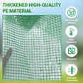 thumbnail image 5 of Instant Pop-Up Greenhouse, 56 x 56 x 77 Inch Indoor Outdoor Plant Gardening Green House, Roll-Up Zipper Doors and Side Windows, Walk-in Greenhouse with 3 Tiers 8 Shelves Green, 5 of 6