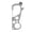 Silver, variant on Multitool Carabiner Keychain - 3 Color Stainless Steel EDC Tool with Wrench, Ruler, Bottle Opener for Camping, Hiking & Outdoor Survival