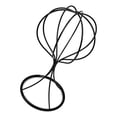 thumbnail image 1 of Unatoiry Balloon Style Hat Holder Tabletop Decorative Stand Display Wig Black 27.5cm 1Set, 1 of 6