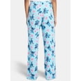 thumbnail image 4 of Disney Stitch Women's Hacci Knit Wide Leg Sleep Pants, Sizes XS-3X, 4 of 6