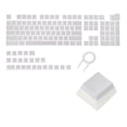 thumbnail image 1 of Unique Bargains 130 Keys Pudding Keycaps Set OEM Profile ABS for Mechanical Keyboard Layout with Keycap Puller, White, 1 of 5