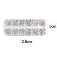 thumbnail image 5 of Joernso 1Box 18g Nail Decor Shining Rhinestone Design 12 Grids 3D Nail Embellishment Sequins for Women, 5 of 8