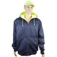 thumbnail image 1 of Petra Roc LNRVDWZHSW-C3-3X Sweat à Capuche Zippé Réversible Classe 3 20 oz, Lime & Marine - 3X, 1 of 1
