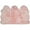 Pink, variant on Natural New Zealand Sheepskin Trio Rug | Natural | 3'x5'