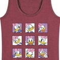 thumbnail image 3 of Mickey & Friends - Daisy Emotions Grid - Women's Racerback Tank Top, 3 of 5