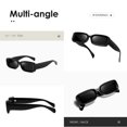 thumbnail image 3 of Gafas de sol Kimorn Retro Rectangle K1703 UV400 para mujer y hombre, 3 of 6