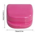 thumbnail image 3 of Soporte Metal Dental Dientes Temporal para () Púrpura, 3 of 9