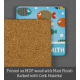 thumbnail image 4 of Printtoo Fish Print Personaized Gift For Kids Placemat & Coaster Set For Girls,Boys Gift,Christmas Gift-8x11.5 Inch, 4 of 5