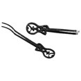 thumbnail image 1 of SHOWERORO 2 Pcs Pinces à Épiler Compactes en Acier Inoxydable pour Application Précise de Faux Cils et Toilettage des Sourcils, 1 of 8