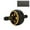 Yellow, variant on HHGBAD Abdominal Muscle Wheel Roller - Core Strengthener Exercise Equipment with Foam Grip & Knee Pad for Home Workouts