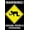 Color 418, variant on Tin Sign New Aluminum Metal Drunk People Crossing Vintage Plaque 11.8 x 7.8 Inch