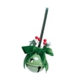 thumbnail image 2 of Colgante de campana de Navidad,Adorno colgante para árbol de Navidad para fiestas en interiores,Guirnalda de adorno de campana navideña para festival,Colgante de metal con adorno de Verde, 2 of 8